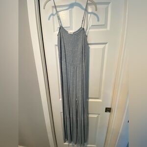 Blue & White Women’s Pant Jumpsuit